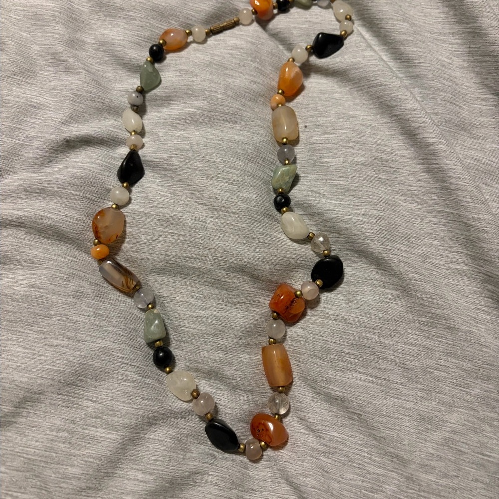 Elegant Multicolor Beaded Necklace